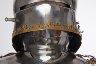 Photos Medieval Armor details of helmet head helmet upper body…